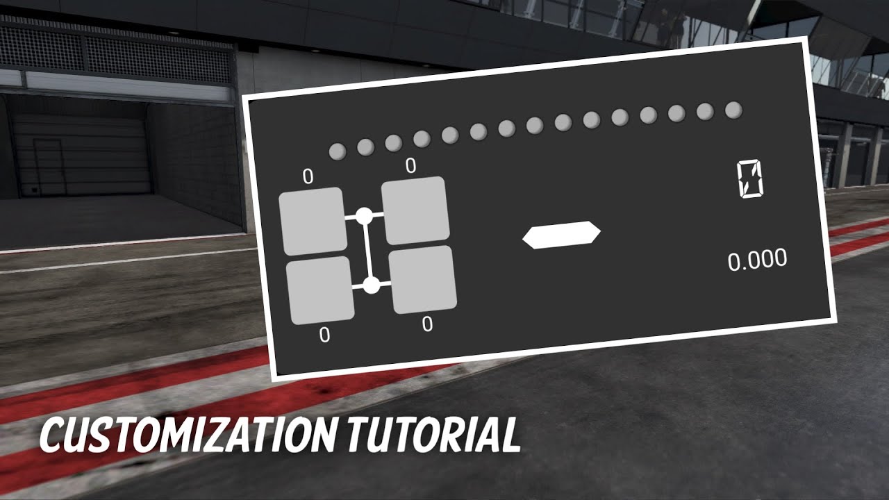 SIM DASHBOARD | CUSTOMIZATION TUTORIAL