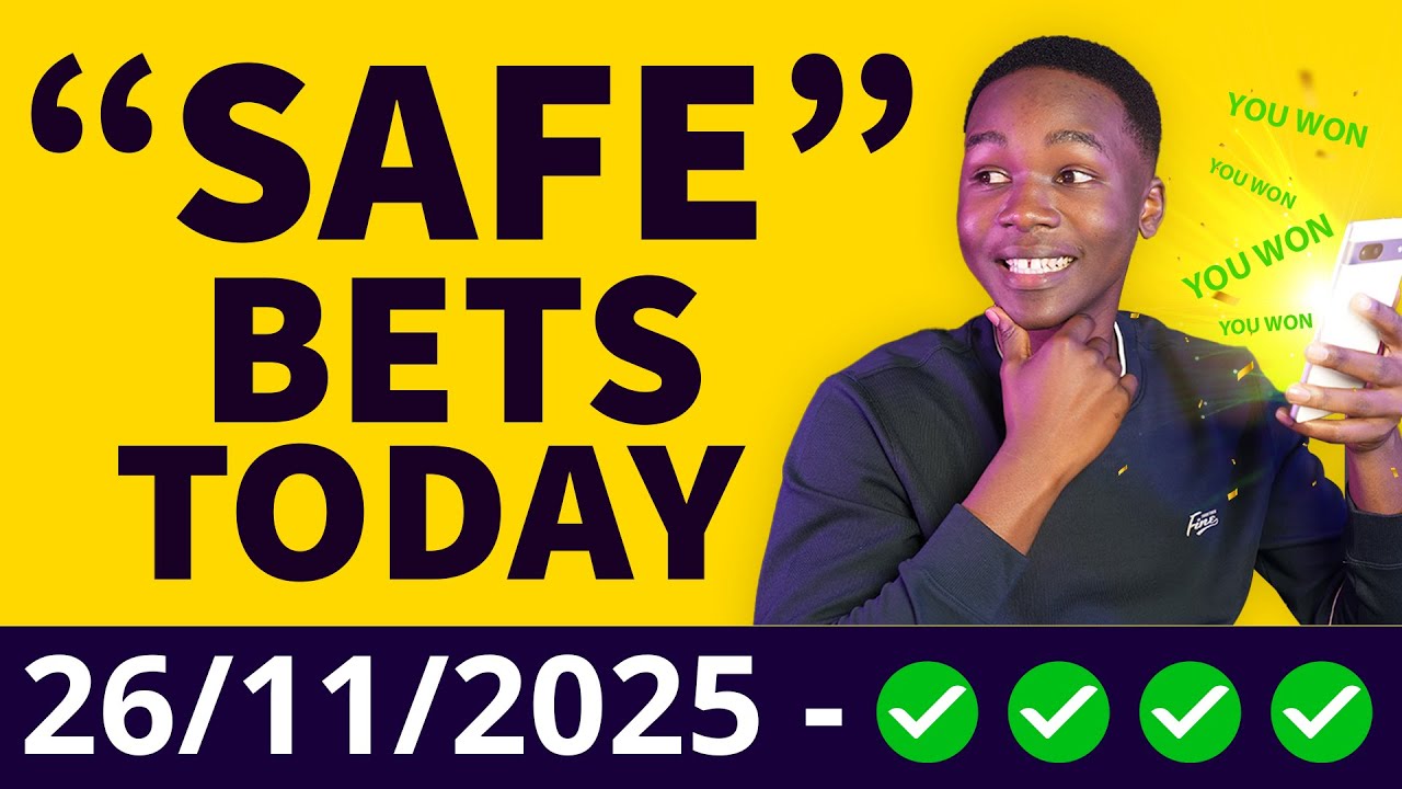 FOOTBALL PREDICTIONS TODAY 26/11/2025 SOCCER Predictions TODAY | BETTING Tips, #footballpredictions