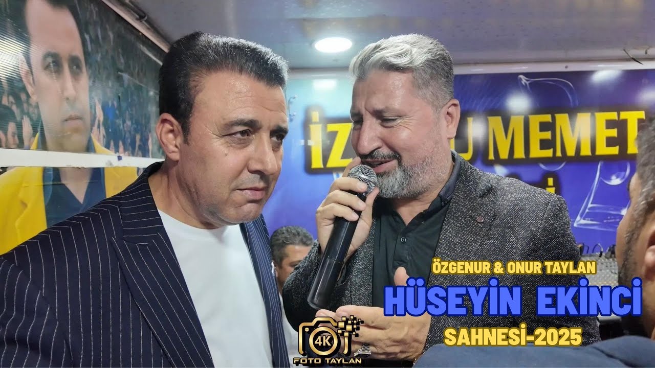 HÜSEYİN EKİNCİ SAHNESİ TEŞEKKÜRLER EMEĞİNİZE SAĞLIK FOTO TAYLAN 2025