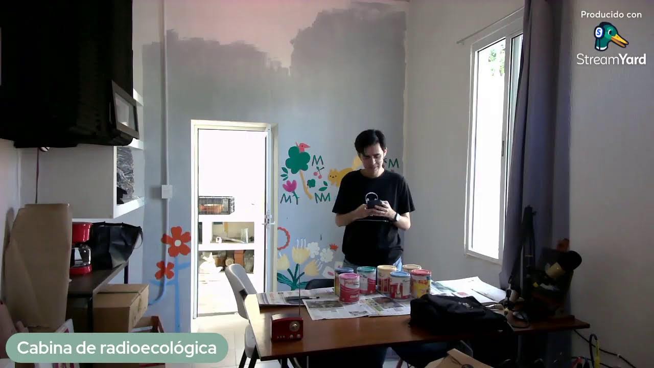 Segunda sesión mural con Humberto Vera