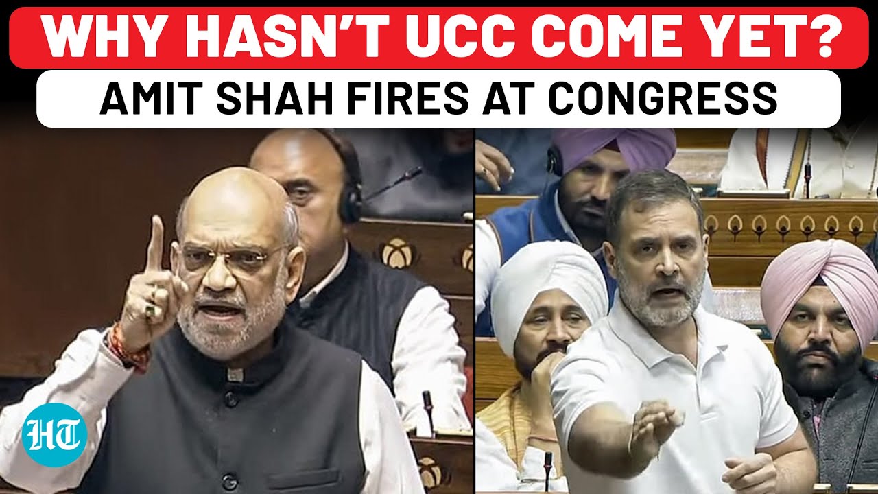Amit Shah&rsquo;s &lsquo;Uniform Civil Code&rsquo; Attack On Congress; &lsquo;Nehru Brought Muslim Personal Law And&hellip;&rsquo;
