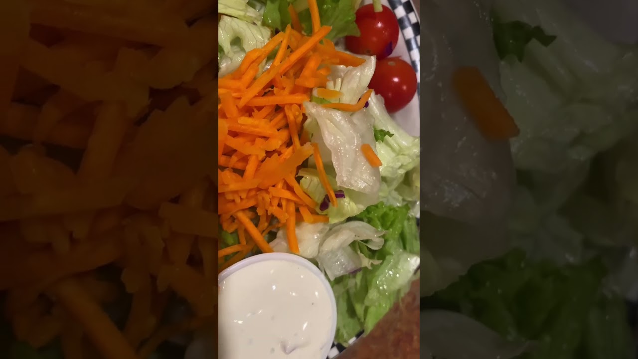 Delicious bacon Ranch Green Salad