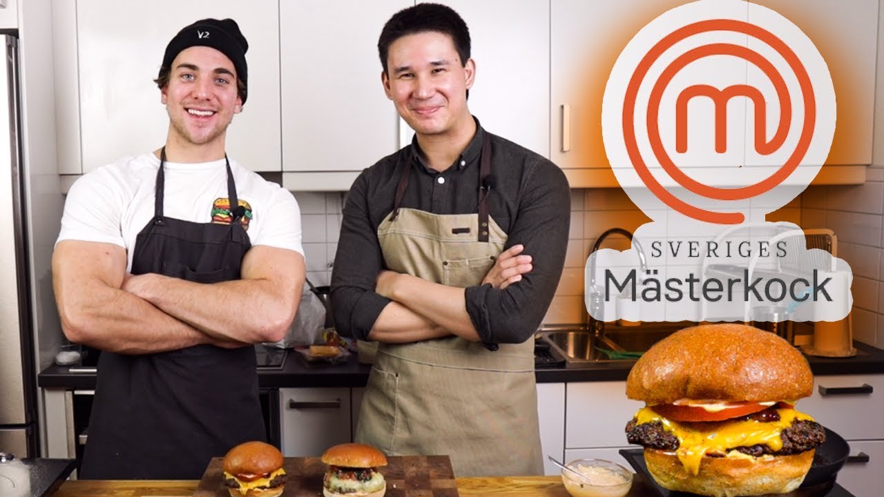 Sampe vs M&auml;sterkock - Vem g&ouml;r b&auml;st hamburgare?