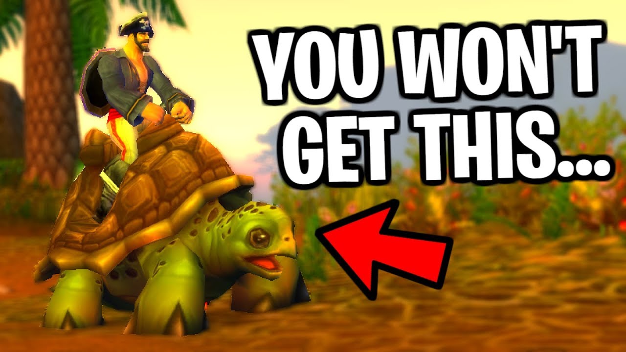 The Rarest Mounts In Classic WoW...