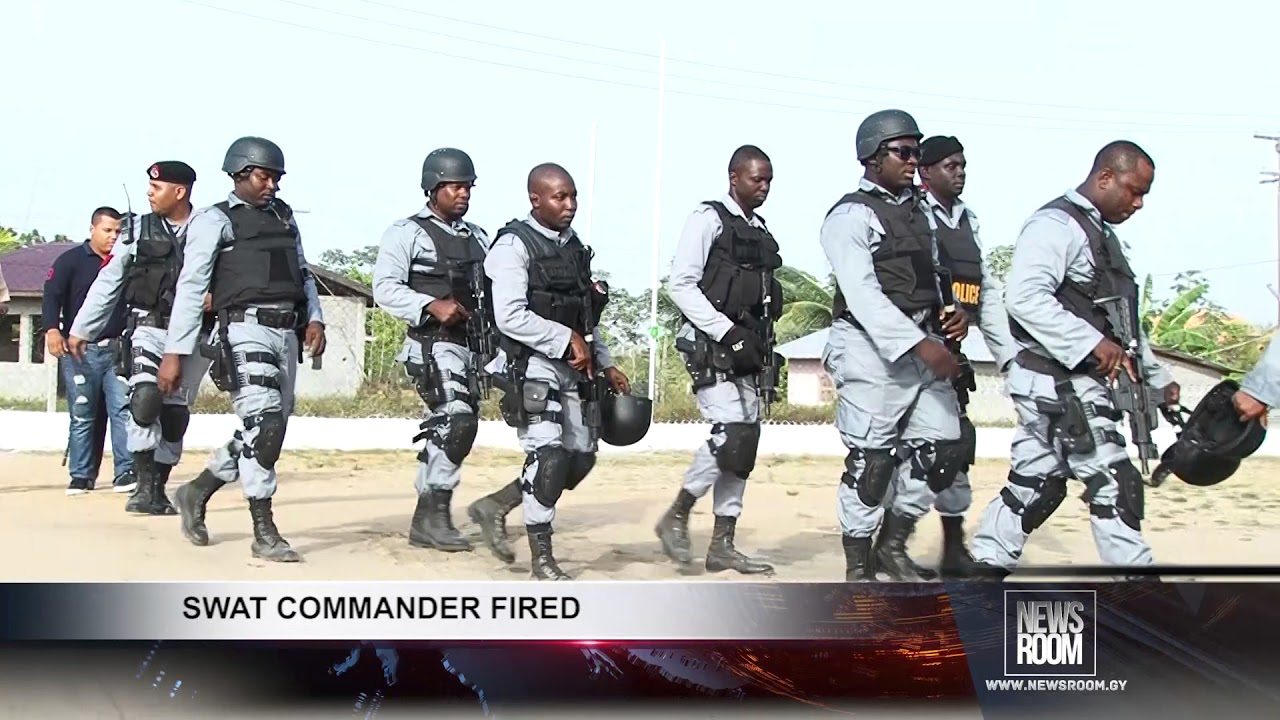 SWAT COMMANDER FIRED