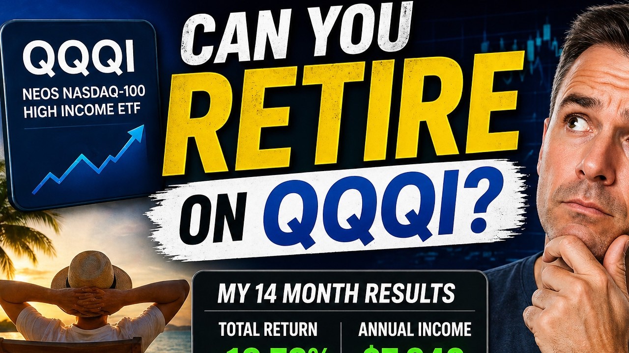 Can you actually retire on QQQI? I bought QQQI 14 months ago heres what shockingly happened.