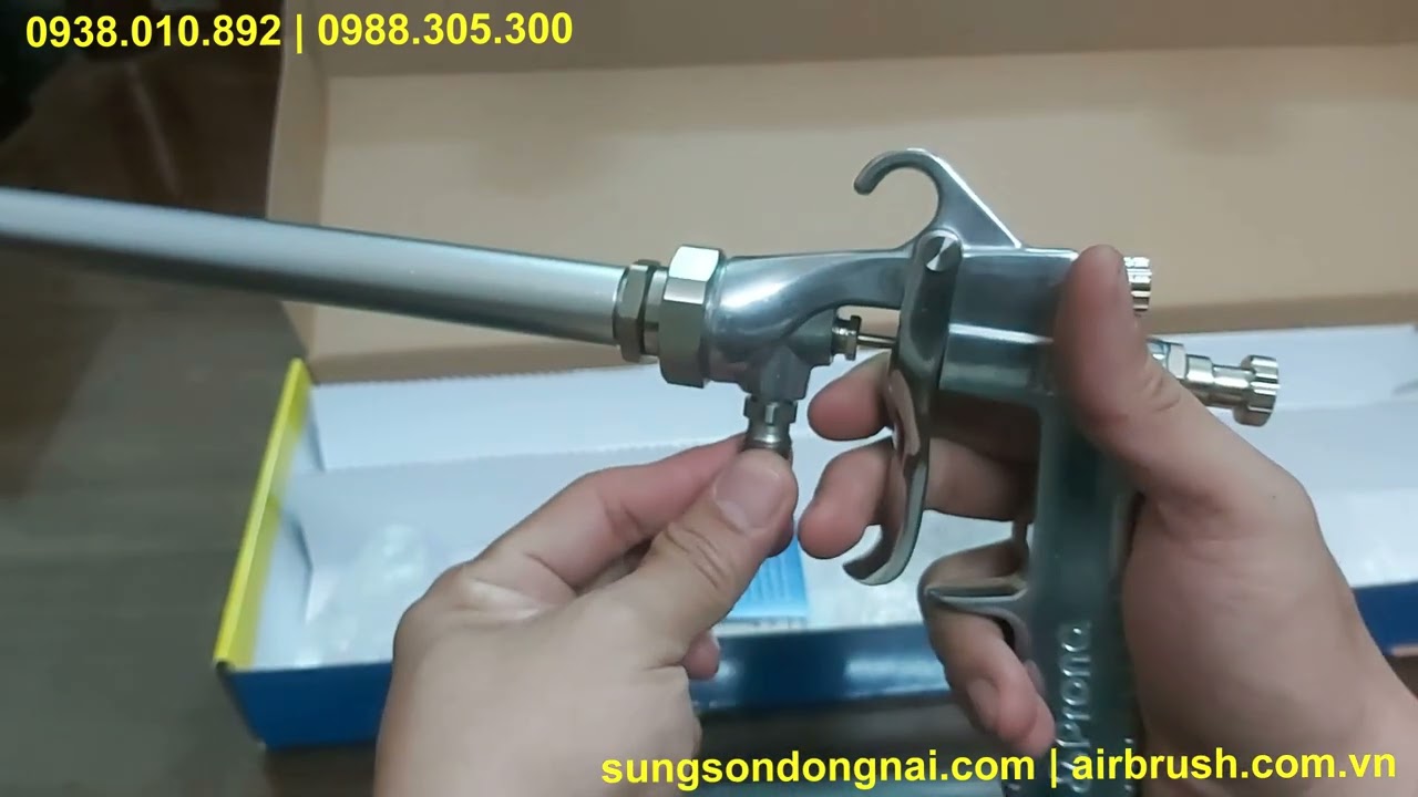 Dụng cụ phun sơn đầu d&agrave;i LR-18-P08-500 Prona