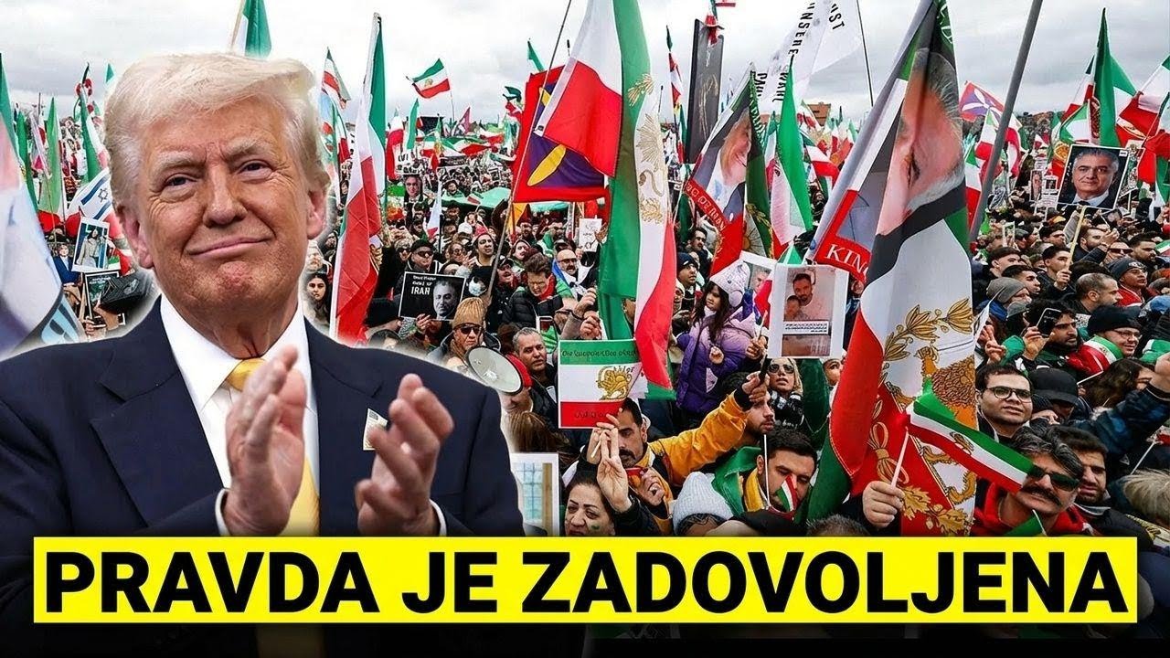 Iran slavi na ulicama nakon pada režima