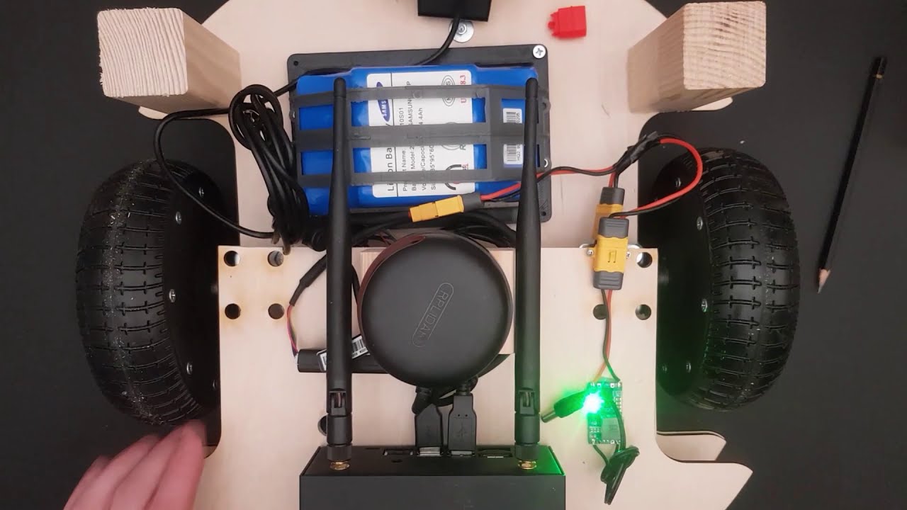 [Робот из гироскутера] Ставлю Jetson Nano, веб камеру и ROS