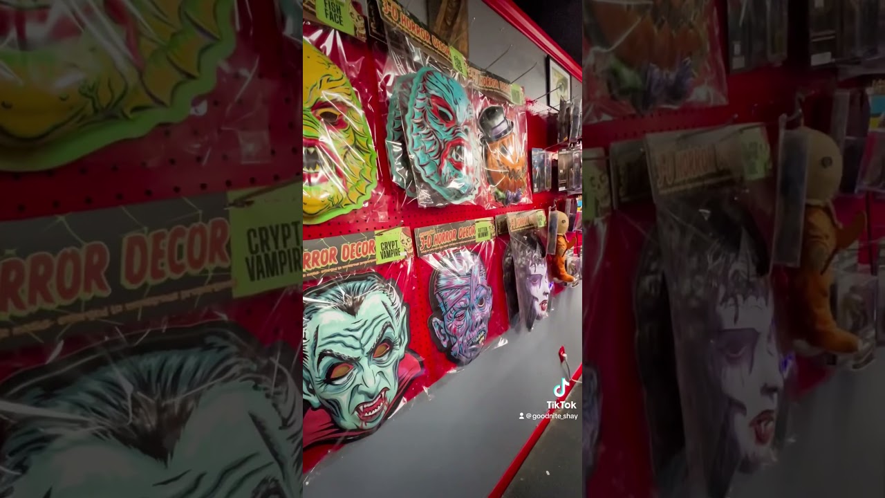 Horror Freak collectibles and retro store in Dallas, Texas