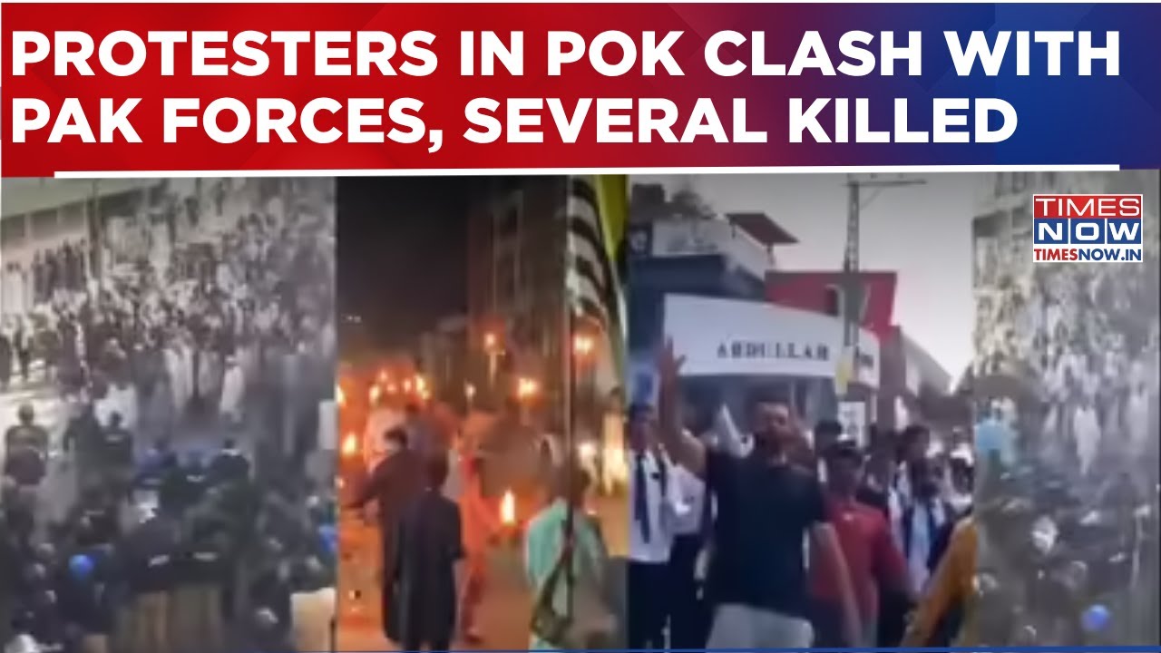 Violent Clashes Erupt In PoK: Several Killed, 200 Others Injured As Protesters Clash With Pak Forces