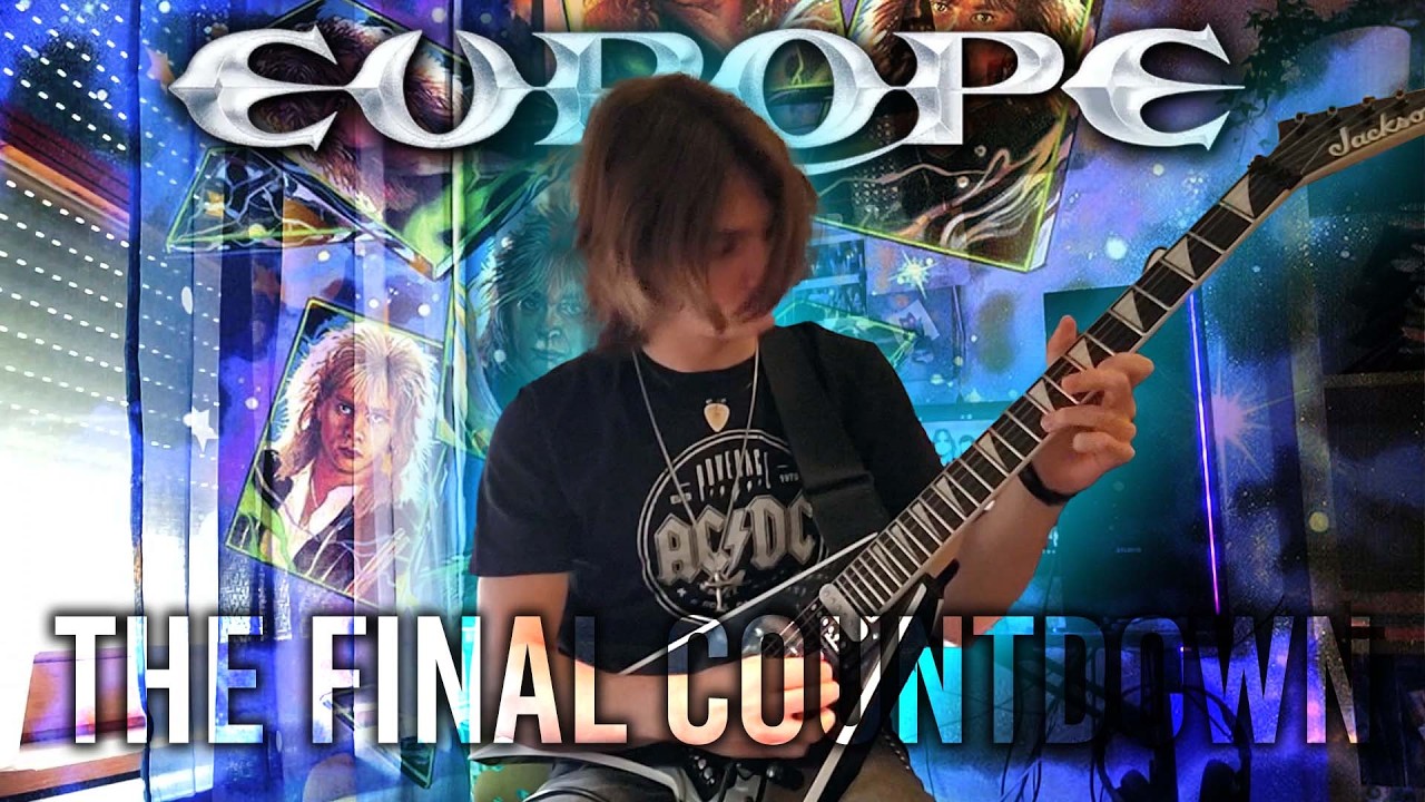 EUROPE - The Final Countdown GUITAR COVER