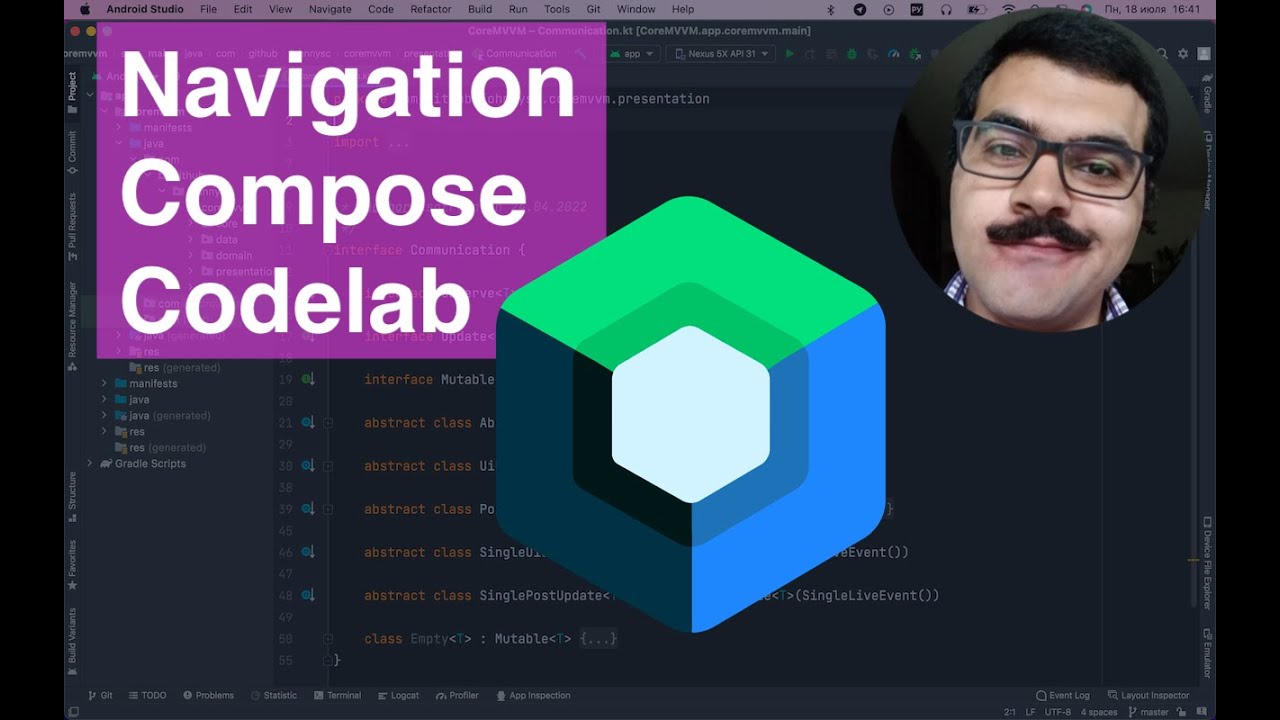 Compose Navigation Codelab проходим кодлаб от гугла по навигации в компоуз