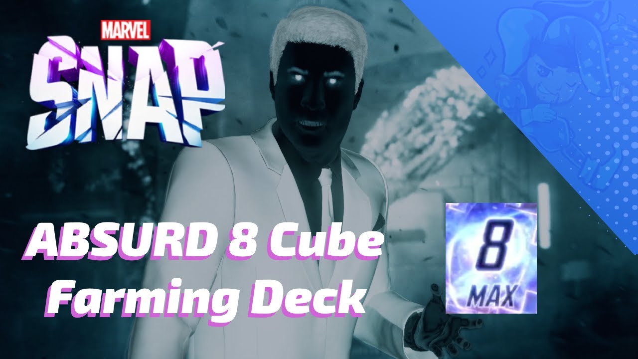Mister Negative is ABSURD at farming 8 cubes in this Marvel SNAP deck