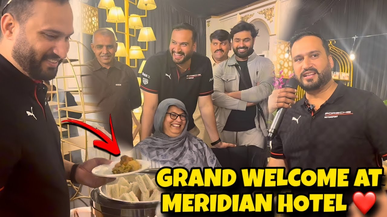Great welcome at meridian Hotel ❤️