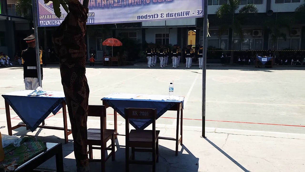 JUARA UTAMA 3 PASKIBRA  SMKN 1 KRANGKENG. LKBB DI SMKN 1 LEMAHABANG