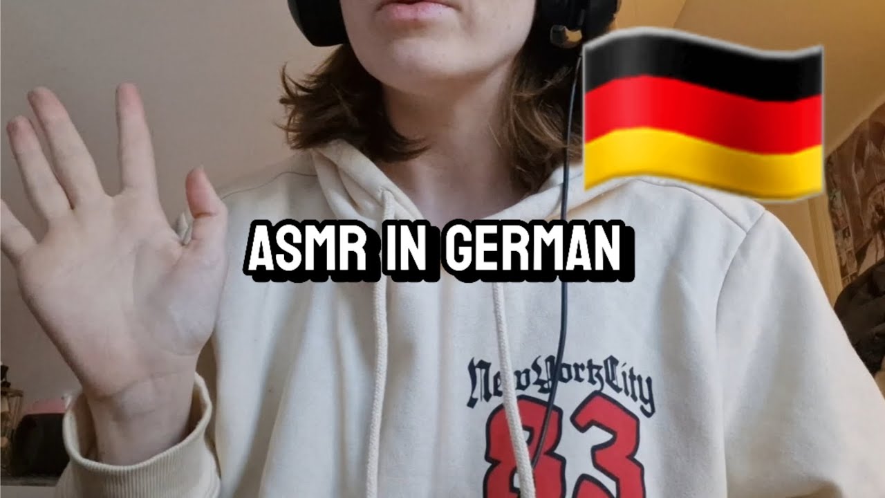 ASMR Trying to speak German (Duolingo sentences)