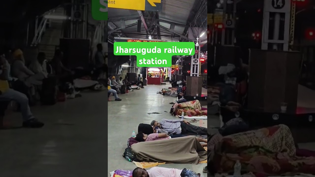 Jharsuguda railway station|odisha railway station|Indian railway station|#train #travel #ytshorts