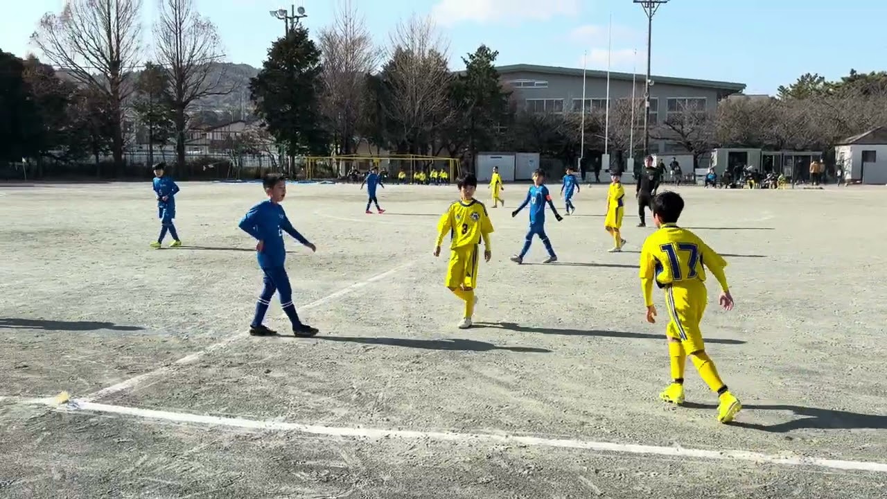 U11清水銀行杯　飯田VS辻、江尻　前半