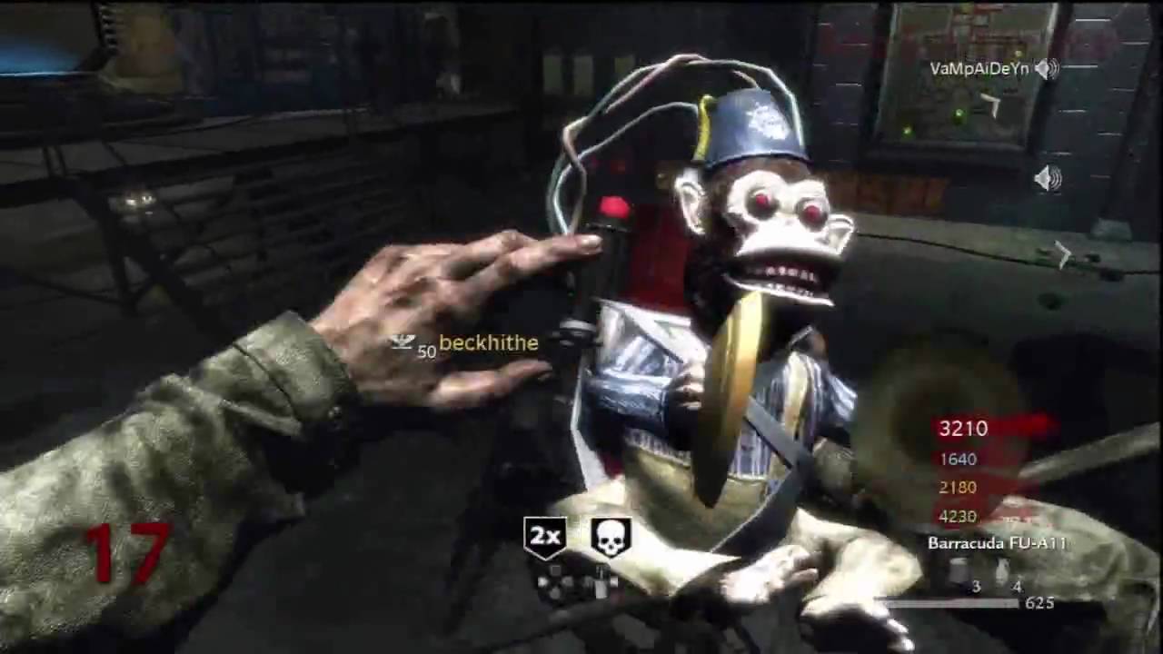 Call of Duty: World at War Nazi Zombies Der Riese 4-Player Strategy (Rounds 16-17)