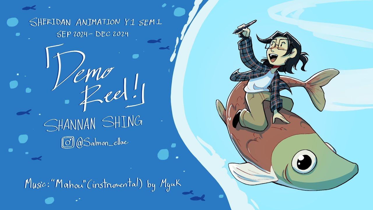 Sheridan Animation Demo Reel | Year 1 Sem 1