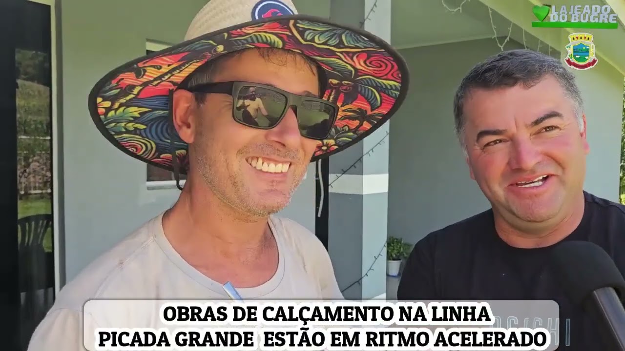 OBRAS DE CALÇAMENTO NA LINHA PICADA GRANDE ESTÃO EM RITMO ACELERADO  EM LAJEADO DO BUGRE
