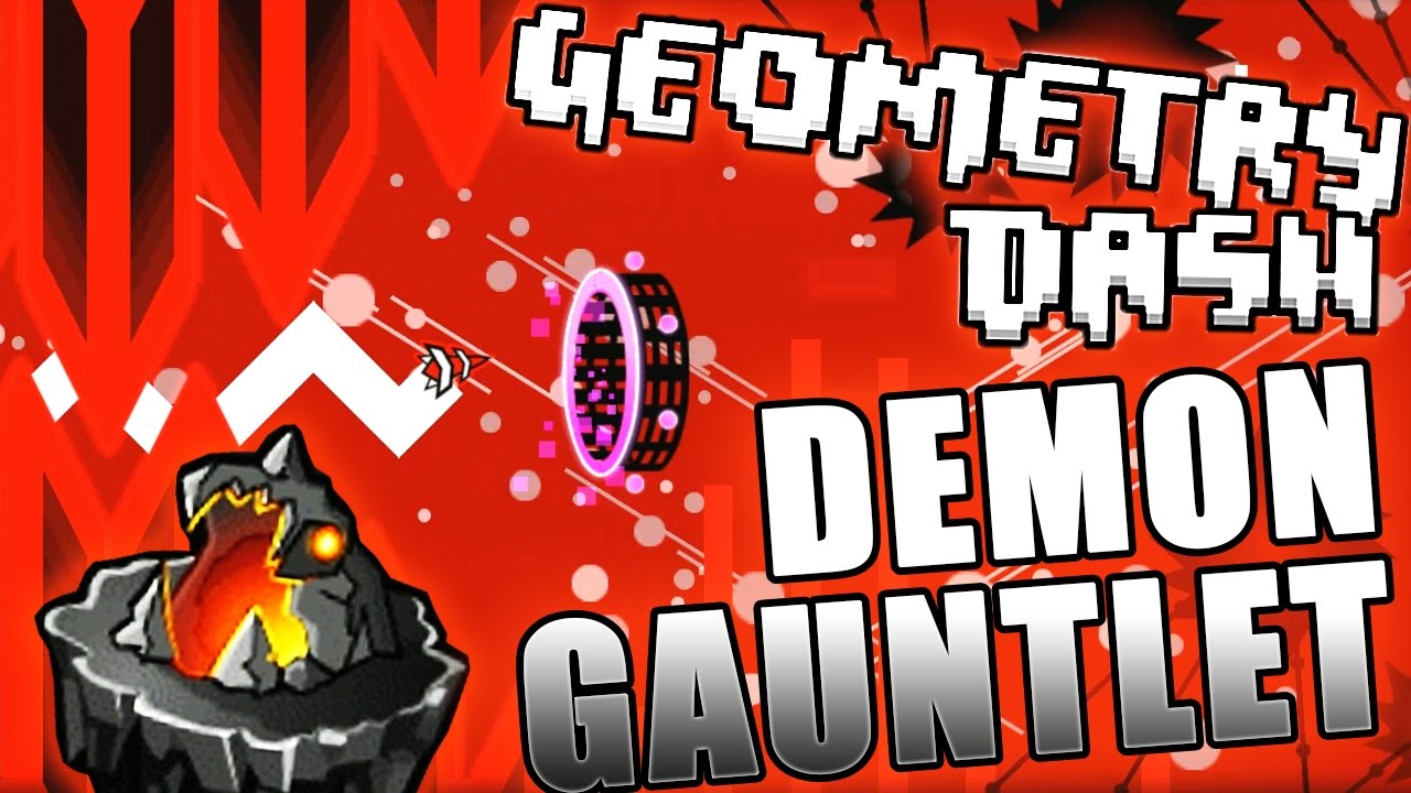 Geometry Dash DEMON GAUNTLET [Hell] (3/3) w/ Bonus Level FREEDOM!