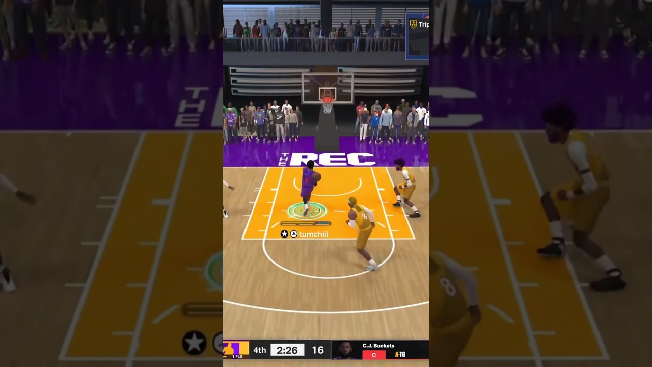 #nba2k24 #lebronjames #dunk #recgameplay