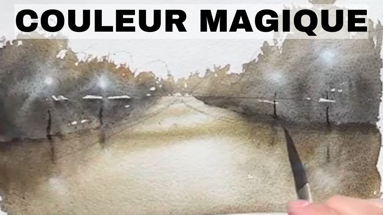 3 techniques pour des aquarelles nocturnes incroyables