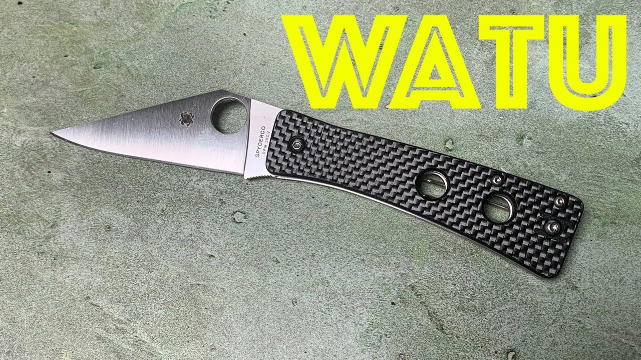 DISCONTINUED Spyderco Watu knife