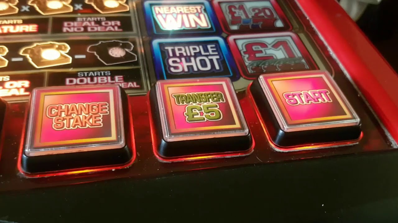 Hopper dump and reset on my DEAL OR NO DEAL BANKER RINGS TWICE fruit machine