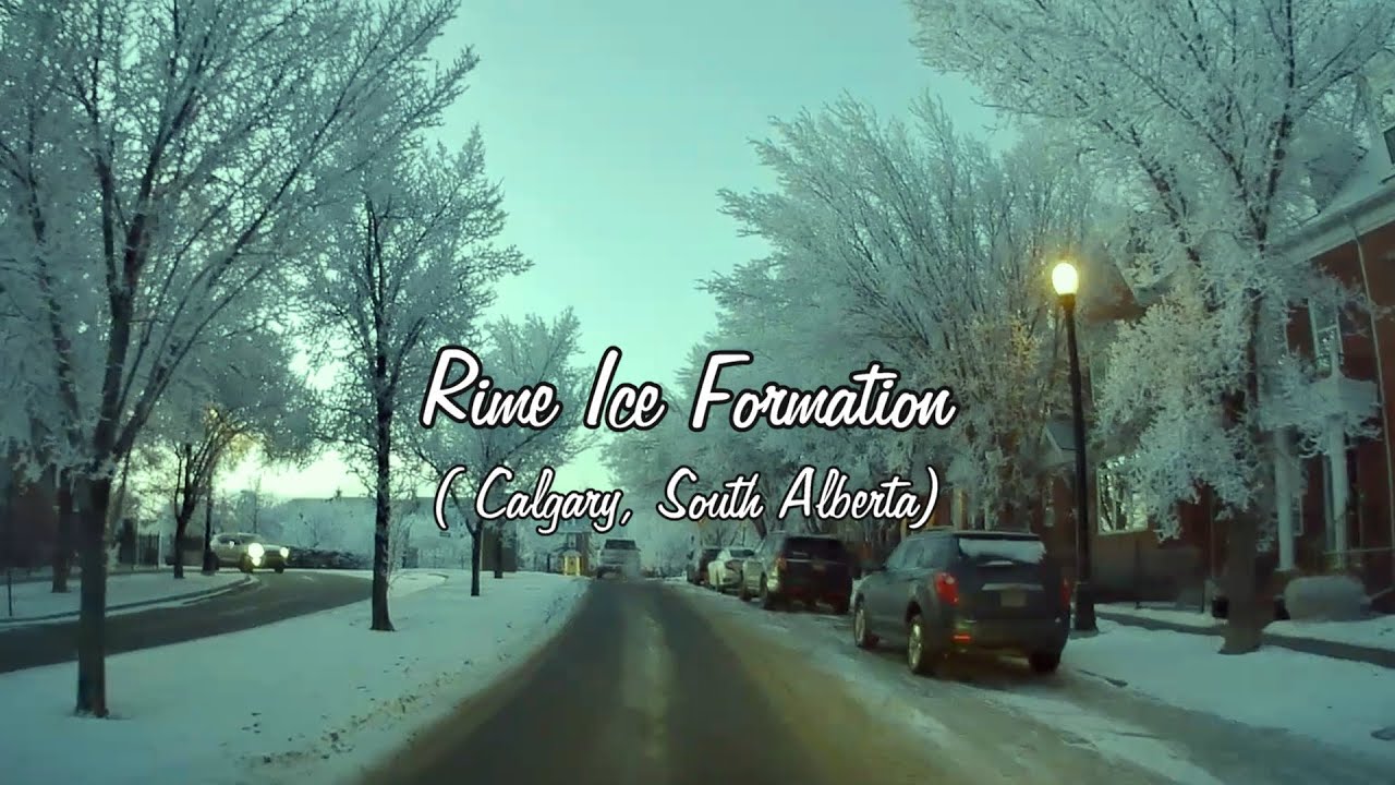 Rime Ice formation
