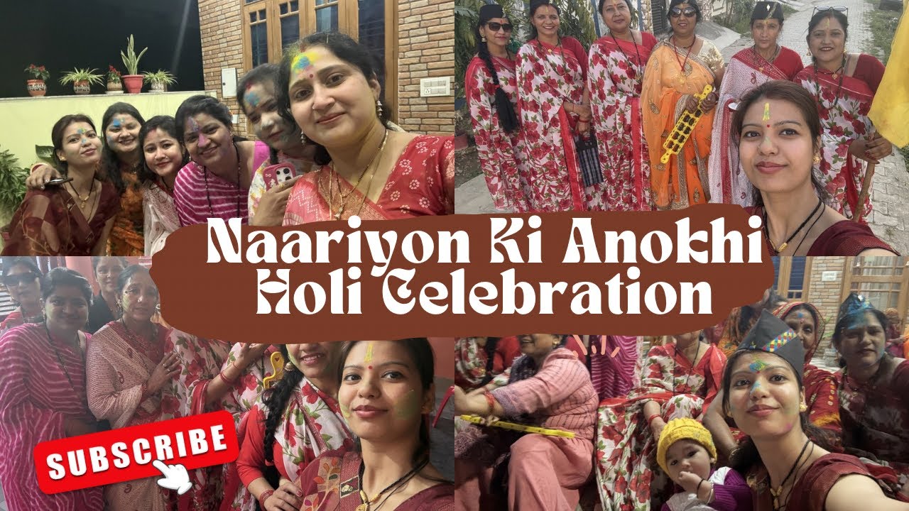 Vlog 126 | Dehradun Ki Asli Pahadi Holi ❤️ Aisa Celebration Pehle Kabhi Nahi Dekha! @Urbanbuwaari 