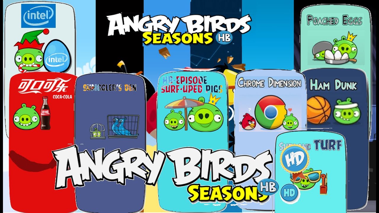 Angry Birds Seasons High Birded by Angrybombbird64 Gameplay