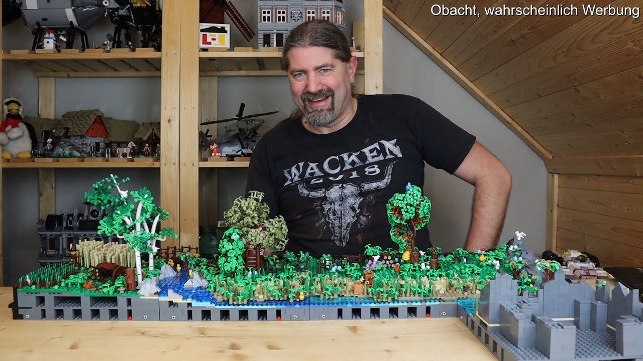 Lesdiy - MOC-131299 - Die Burg - Modul B1 - Sir Perceval (Aufbau & Review) + Neujahrswünsche