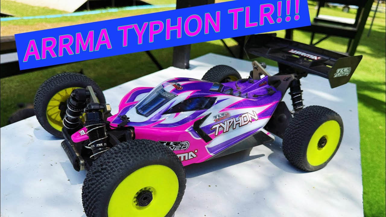 Arrma Typhon TLR Roller, basic setup and first run!