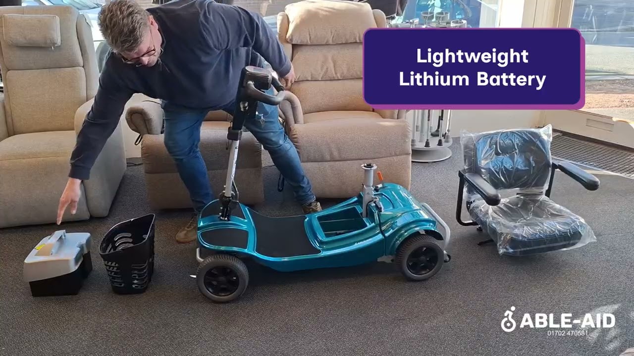 Unique 8mph Boot Scooter - KRS800