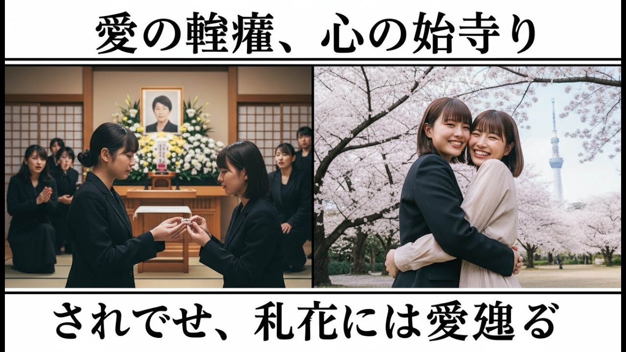 母の葬儀で彼女にプロポーズした瞬間——弁護士が遺言を読むと私と彼女の名前が同じ行にあった