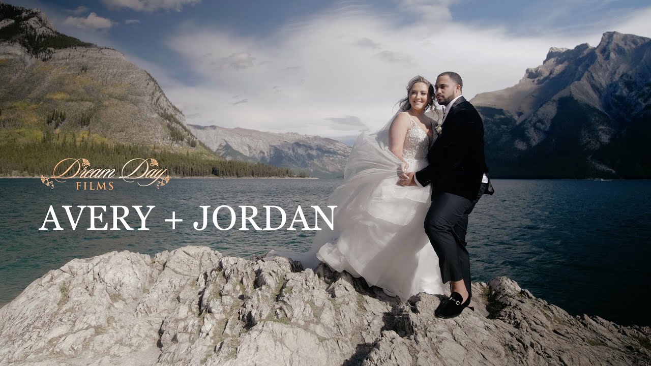 Groom cries at his emotional mountain wedding // Tunnel Mountain Meadow - Banff Wedding Videography