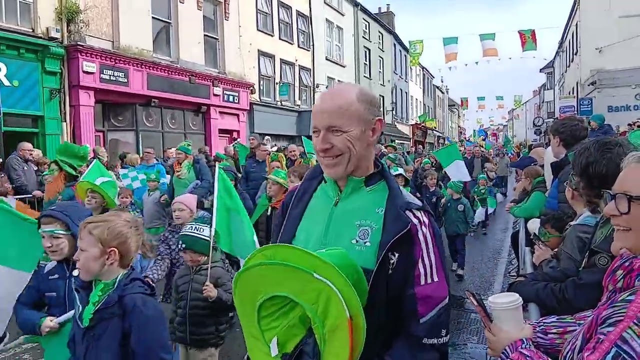 St. Patrick's Day Parade in Tralee 17th of March, 2026 (video of parts of the Parade)