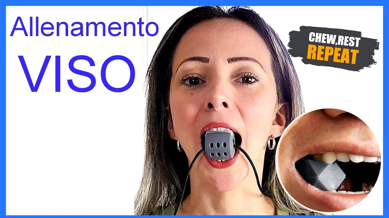 Allenamento viso  [Mascella, guancia e collo, per definire la forma del viso]