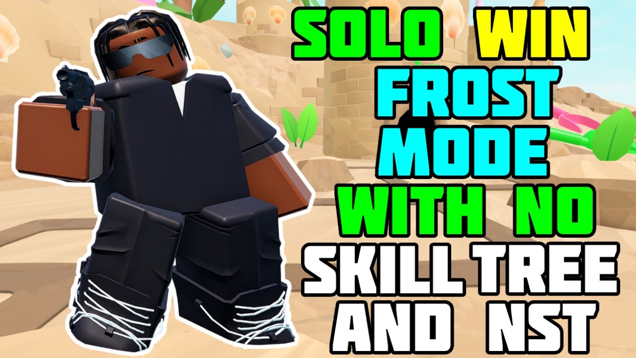 Соло Frost Mode Triumph без Skill Tree и NST | TDS Tower Defense Simulator