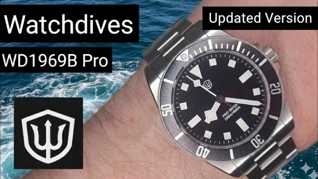 Updated Watchdives WD1969B PRO vs WD1969 bargain homage watch