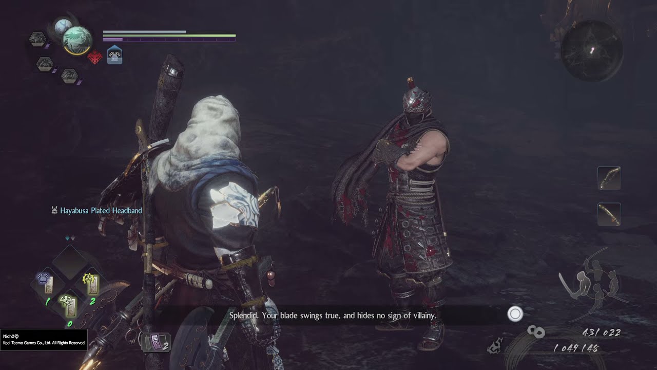 Nioh 2 - Ren Hayabusa Boss Fight