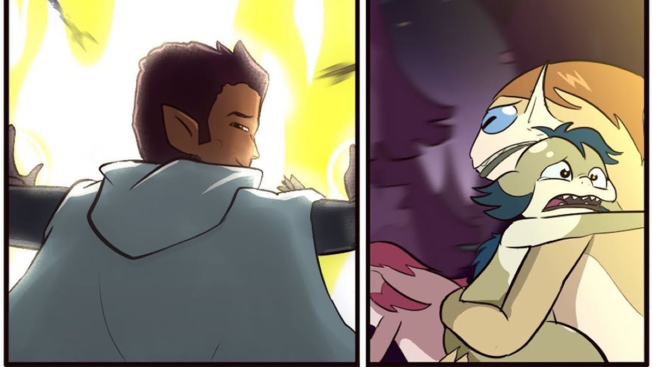 How Vee Escaped the Emperor’s Castle - The Owl House (Moring Mark Fanfic Comic)