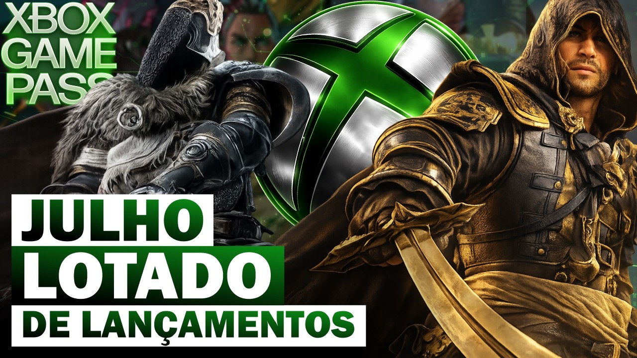 GRANDES Lan&ccedil;amentos no XBOX e Game Pass em Julho de 2026!