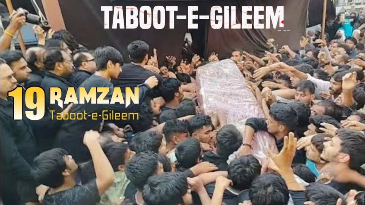 Live 19 Ramzan 2026 | Taboot e Gileem 2026 | Shahadat Imam Ali (a.s) Masjid-e-Kufa Lucknow Juloos