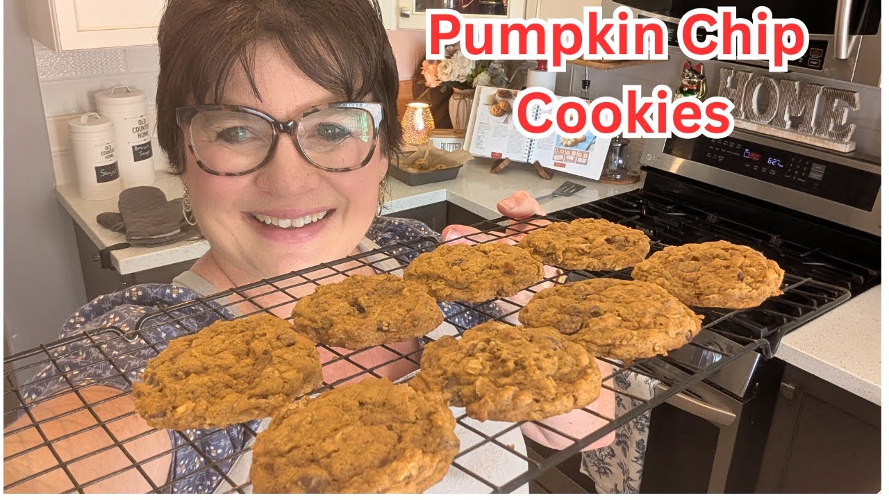 Осенняя выпечка 🎃 🍪 Тыквенное печенье