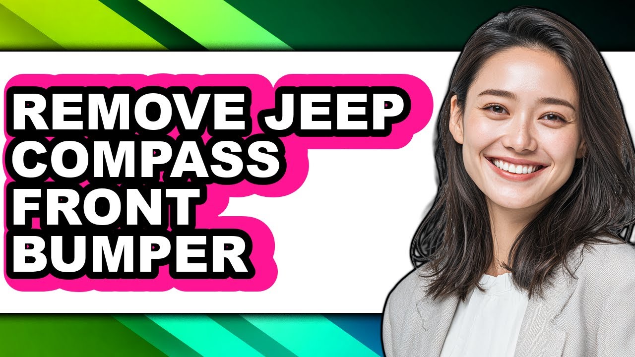 How to Remove Jeep Compass Front Bumper (UPDATED)