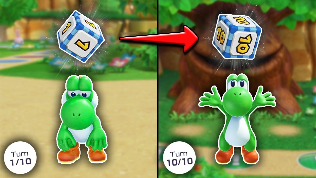 DICE gets ONE HIGHER every turn in Mario Party Superstars!